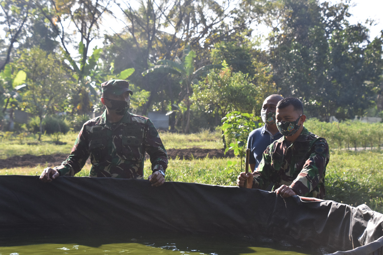 Danrem 073/MKT, Manfaatkan Lahan untuk Ketahanan Pagan 